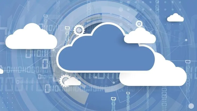 Nuages représentant  le cloud computing